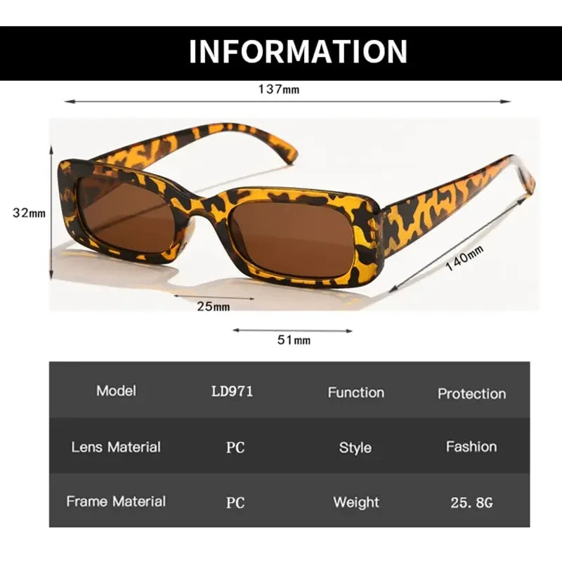 Retro Chic Square Sunglasses™