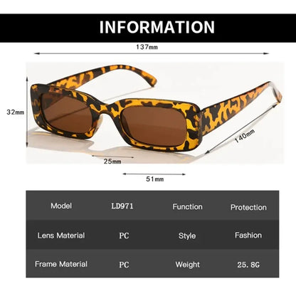 Retro Chic Square Sunglasses™